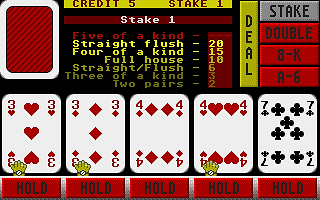 Poker Machine (The) atari screenshot